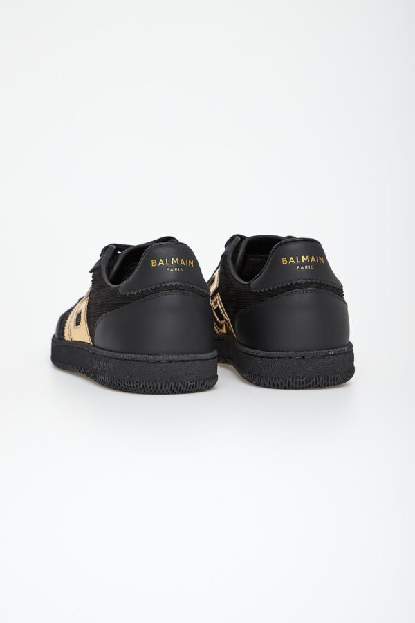 Sneakersy damskie skórzane BALMAIN