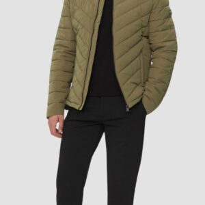 GUESS Zielona kurtka męska Biker Jacket