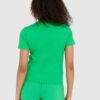 JUICY COUTURE Zielony t-shirt damski haylee recycled z haftowanym logo