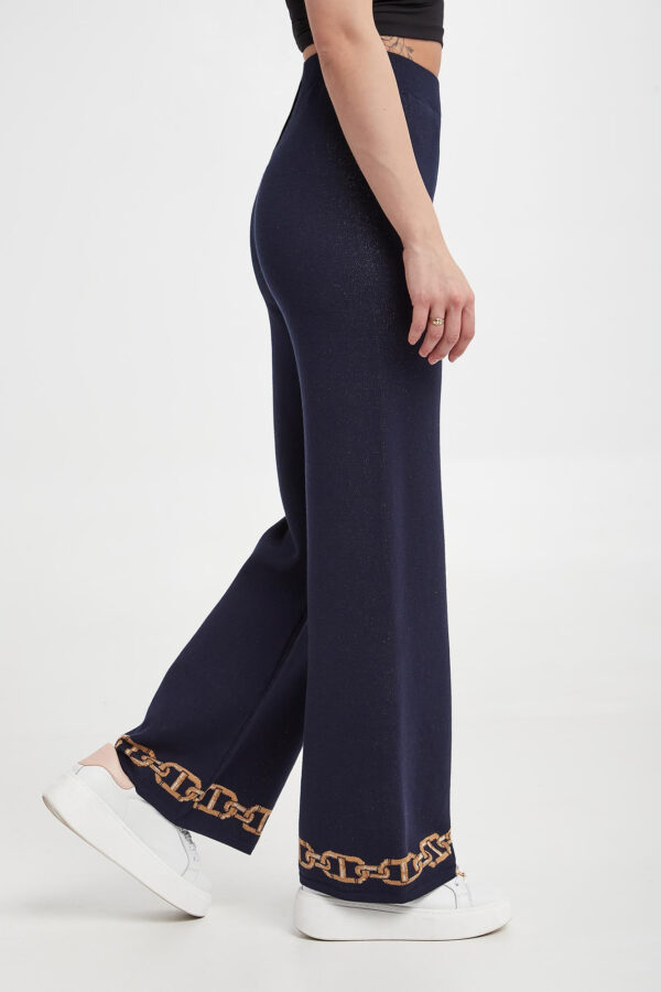 b2b28b2f30a439648ac123fb1175b7a56b4a0877 Spodnie damskie dzianinowe TWINSET