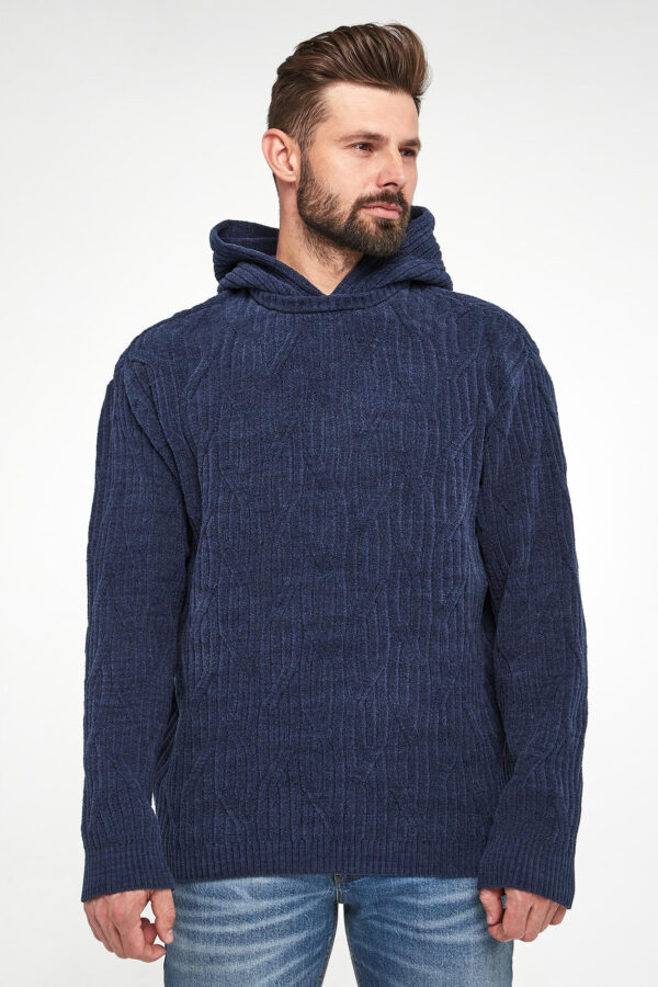 b2d0d0dd87993ac96d1a2c5950ec0510a00dcff9 Sweter męski z kapturem EMPORIO ARMANI