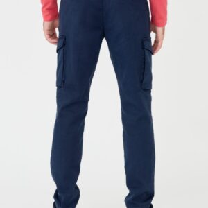 b36bd534e05a18b92618737e7c9c13c6952d2fc2 AERONAUTICA MILITARE Granatowe męskie spodnie bojówki, Rozmiar 54