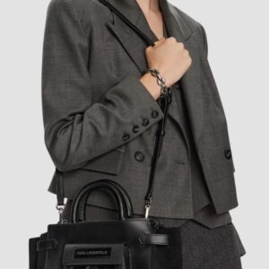 KARL LAGERFELD Czarna damska torebka Ikon/k Sm Tote