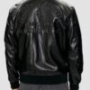 GUESS Skórzany bomber męski District Faux Leather Bomber