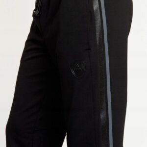 EA7 Męskie spodnie dresowe z lampasami