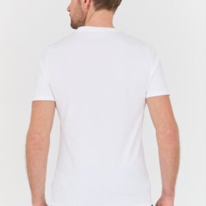 GUESS Biały męski t-shirt Original Logo Tee