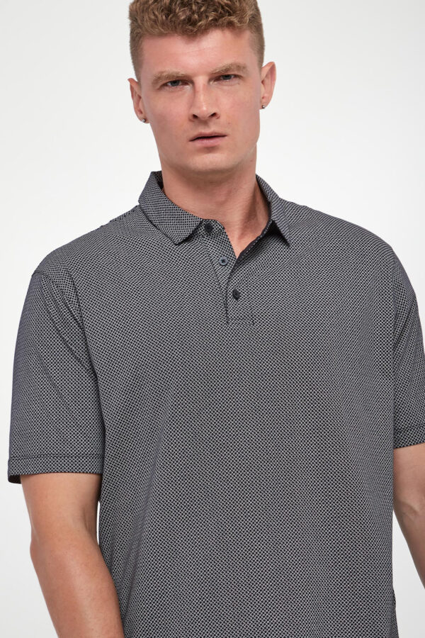 b45c1c8e7e86668b911f4504d3fdb711eafe3ddc Polo męskie ze wzorem ARMANI EXCHANGE