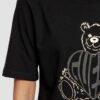 GUESS Czarny t-shirt damski Bear Boxy