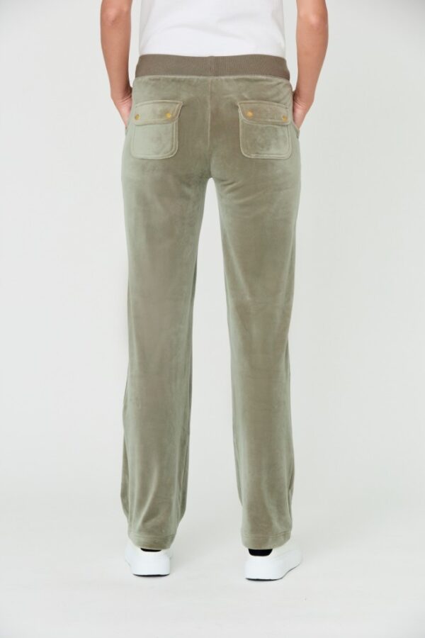 JUICY COUTURE Zielone damskie spodnie Del Ray