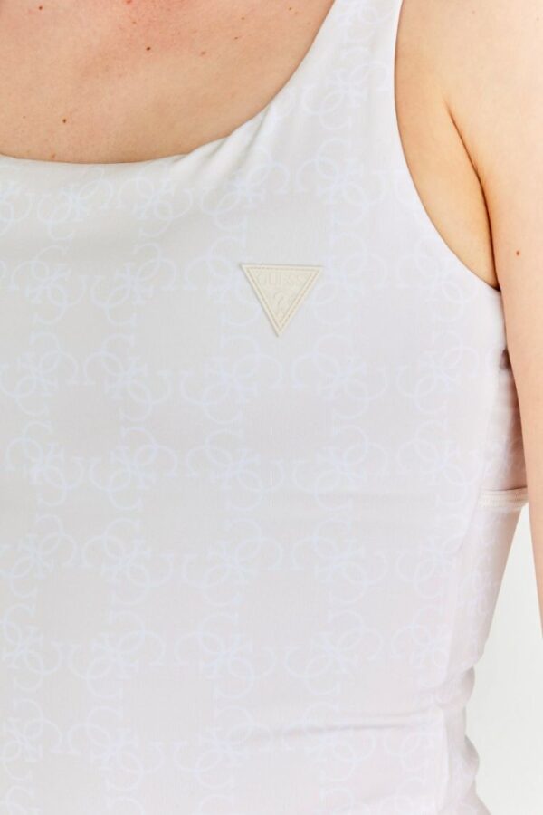 b4d0e4ff95e70478fc3757d7a6df8dc723444fbe GUESS Sportowy top damski z ozdobnymi plecami