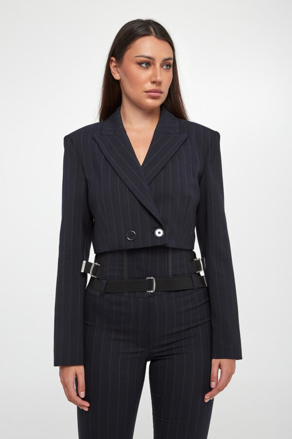 b4d6dbe22520ed8035f711e1b87e3298a512481e Żakiet damski Scamorza PINKO