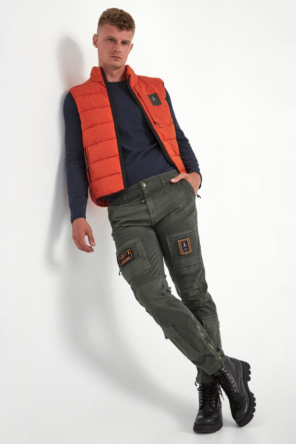 b509d735e4cd14e84342646d659886bd17590e99 Kamizelka męska pikowana AERONAUTICA MILITARE