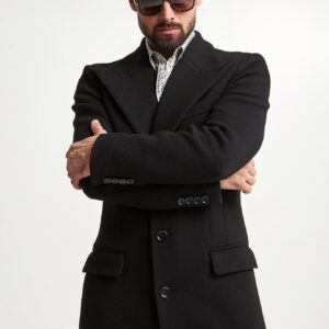 b5e0a18435d54295efe13429d891425c9c740082 Płaszcz męski wełniany DOLCE & GABBANA