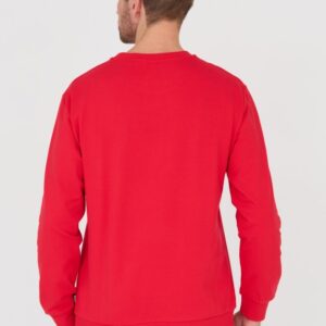 MOSCHINO Czerwona męska bluza