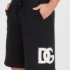 DOLCE & GABBANA Czarne męskie spodenki, Rozmiar 54