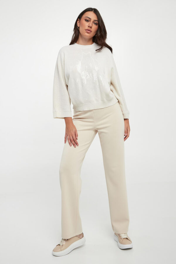 Sweter damski z jedwabiem i kaszmirem PESERICO