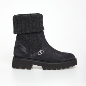 Botki damskie skóra zamszowa CESARE CASADEI