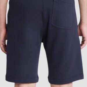 AERONAUTICA MILITARE Granatowe męskie spodenki Bermuda