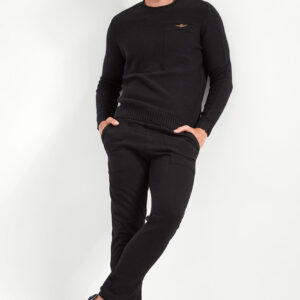 Sweter męski z wełną AERONAUTICA MILITARE