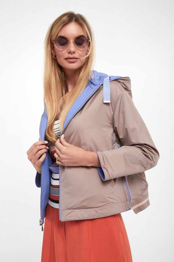 Kurtka damska skórzana dwustronna DIEGO