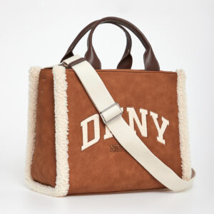 Torebka damska z futerkiem Hadlee DKNY