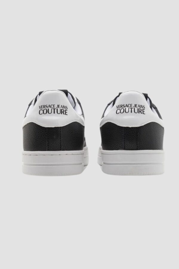 VERSACE JEANS COUTURE Czarne sneakersy męskie Fondo Court 88 DIS. SK1