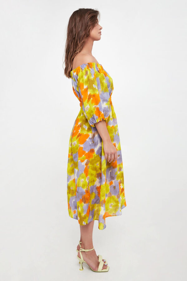 Sukienka lniana Samara MARELLA