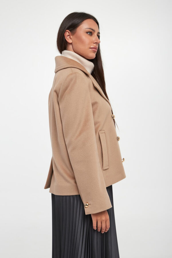 Kurtka damska wełniana z kaszmirem Lago MARELLA