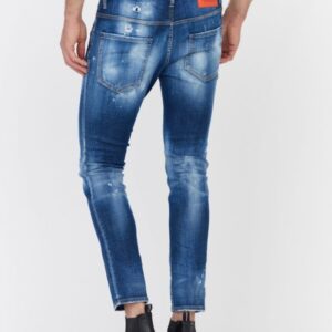 DSQUARED2 Niebieskie jeansy męskie Skater jean, Rozmiar 52