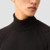 C.P. COMPANY Czarny męski golf Turtle Neck
