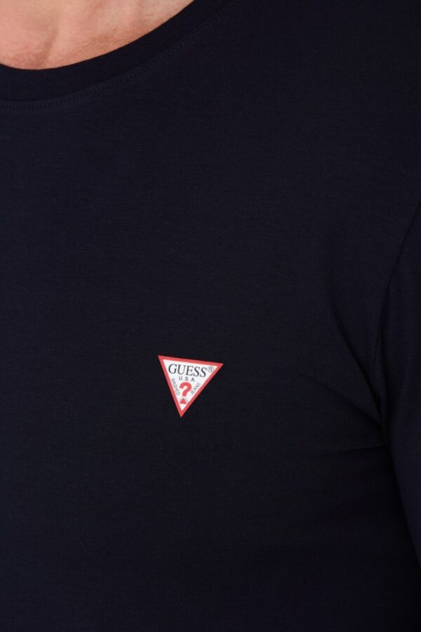 GUESS Granatowy męski longsleeve