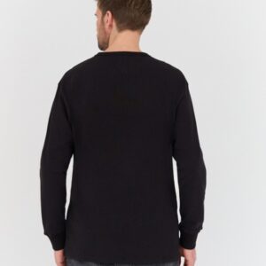 TOMMY JEANS Czarny męski longsleeve
