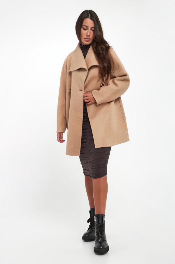 ba6f70b236bebfa63f8b2d9b018e61f841b7a8da Płaszcz damski wełniany ARMANI EXCHANGE