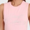 JUICY COUTURE Różowy damski top Blaine Juicy Script