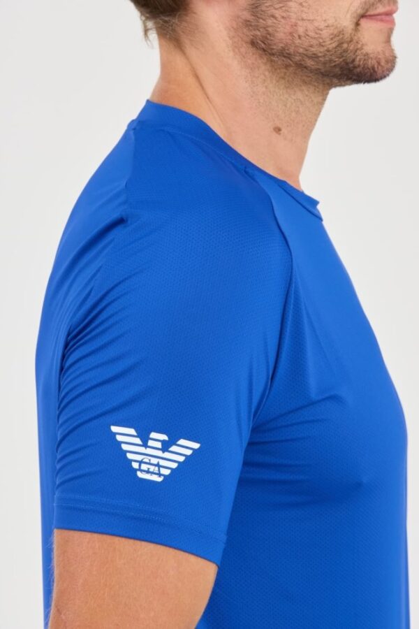 EA7 Niebieski męski t-shirt Ventus 7