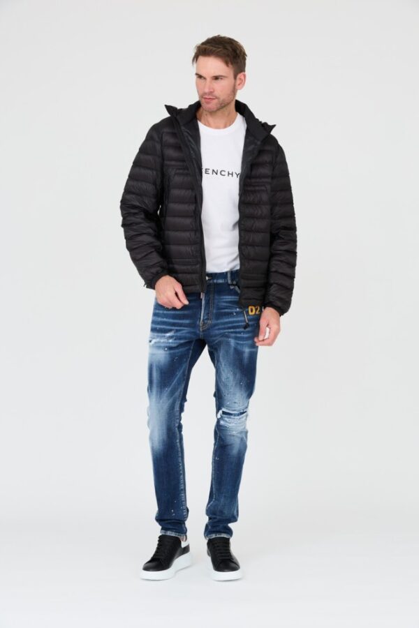 C.P. COMPANY Czarna męska kurtka Medium Jacket Water Resistant, Rozmiar 52