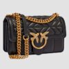 PINKO Czarna torebka Love One Mini DC