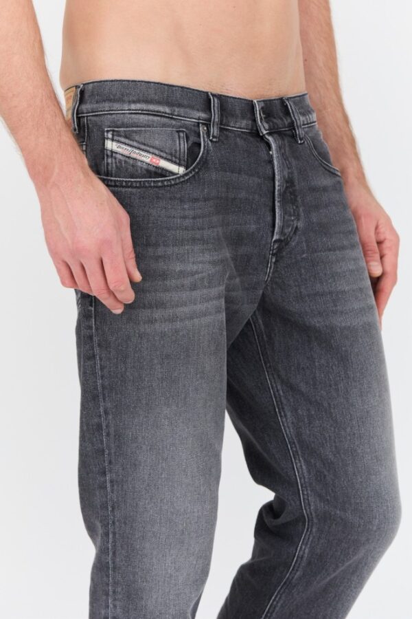 DIESEL Czarne męskie jeansy D-finitive Tapered