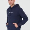 TOMMY JEANS Granatowa męska bluza z kapturem