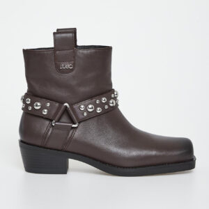 bc7a6dab13a65c4079a4f15f8c238d819d1b60a6 Botki damskie skórzane LIU JO