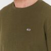 TOMMY JEANS Oliwkowy męski sweter