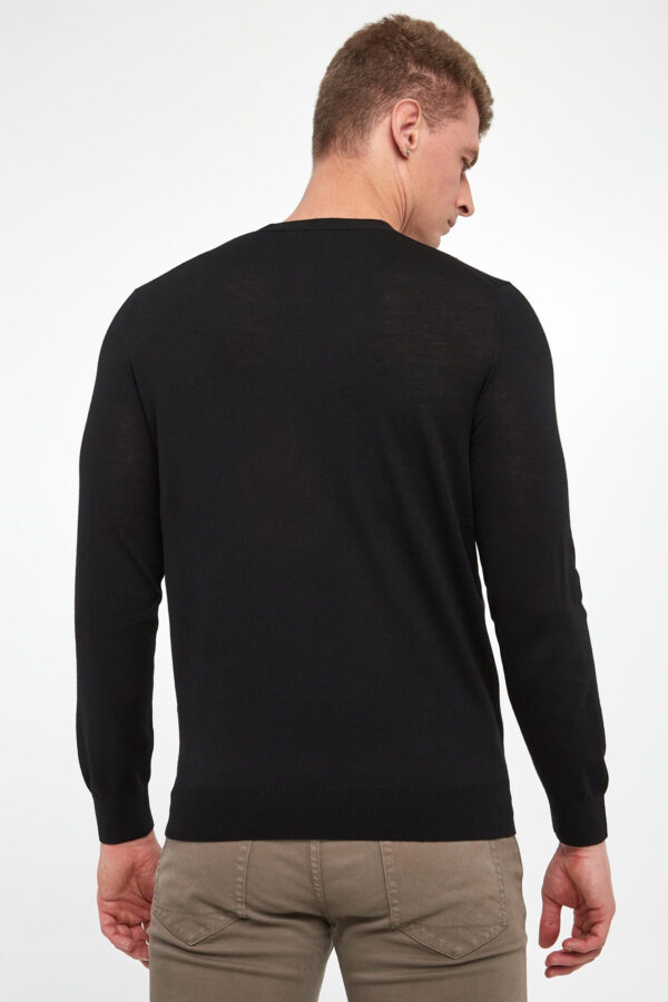 Sweter męski z wełny merino LIU JO