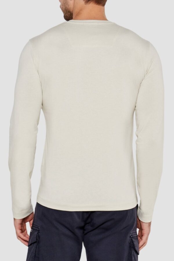 AERONAUTICA MILITARE Beżowy męski longsleeve