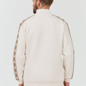 bd0dc42b2b897b81149f62d2039c24da62f4f5c4 GUESS Beżowa męska bluza Mickey Full Zip