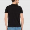 LA MARTINA Czarny męski t-shirt Regular Fit