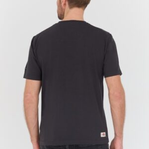 AERONAUTICA MILITARE Szary bawełniany męski t-shirt M.C