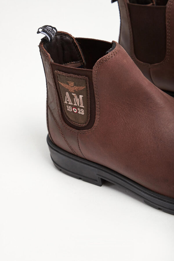 bdb3d660112dc2b3c73ad30c1a574bc37fe439bb Sztyblety męskie skórzane AERONAUTICA MILITARE