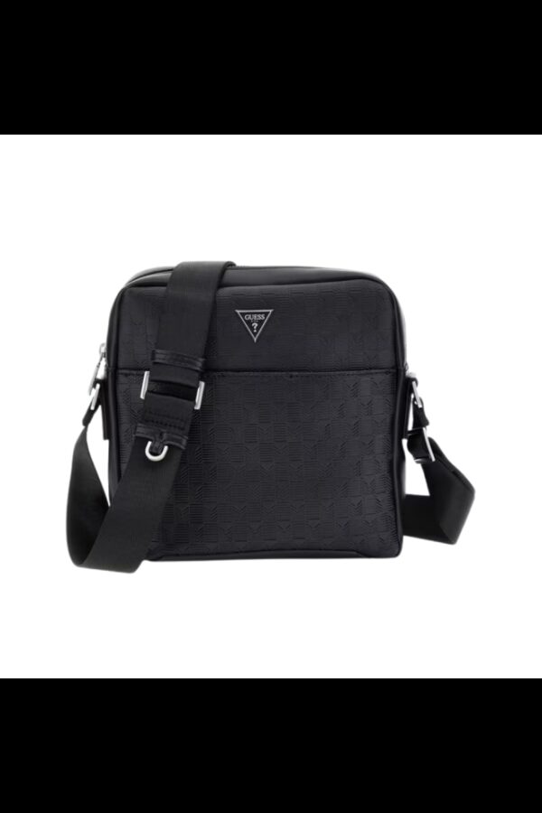 GUESS Czarna saszetka męska Torino Crossbody