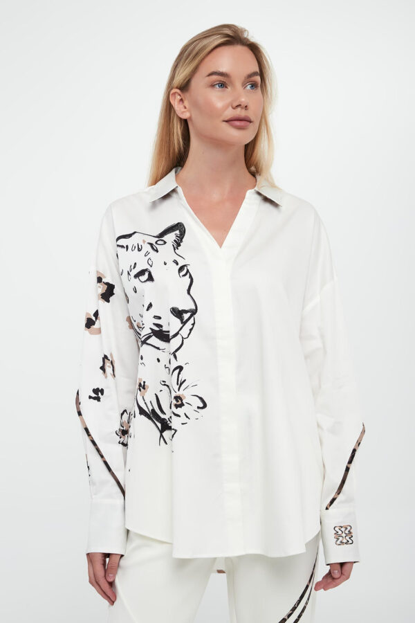 be8e043045693160c53fb23783c18515b0e41e55 Koszula damska z lwem SPORTA