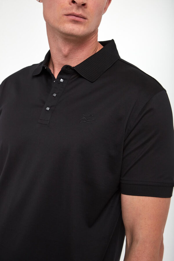 bf2b9263833f149b04a5a6f22f929e692faf827b Polo męskie z logo KARL LAGERFELD